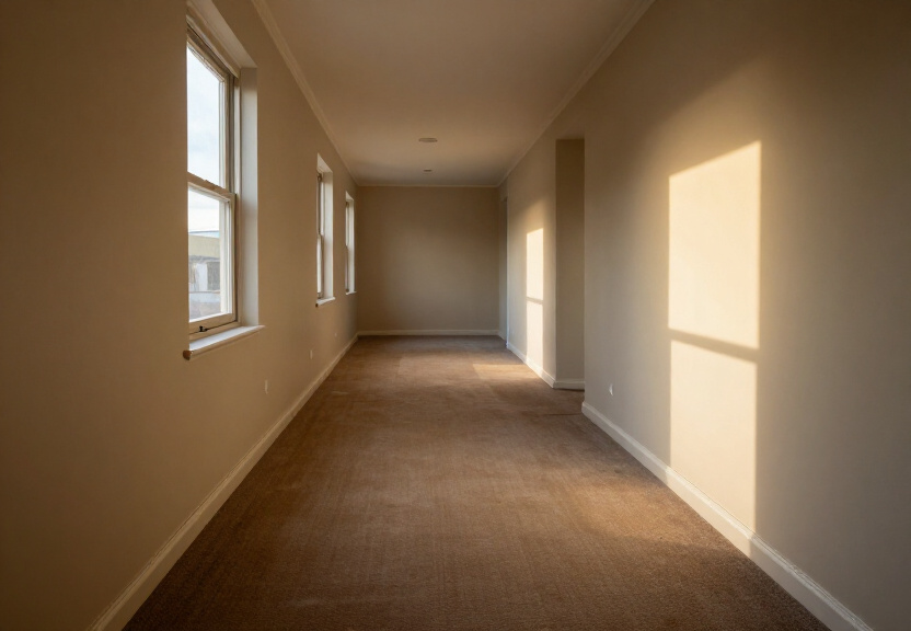 Dry living room in Woodcroft after professional water extraction